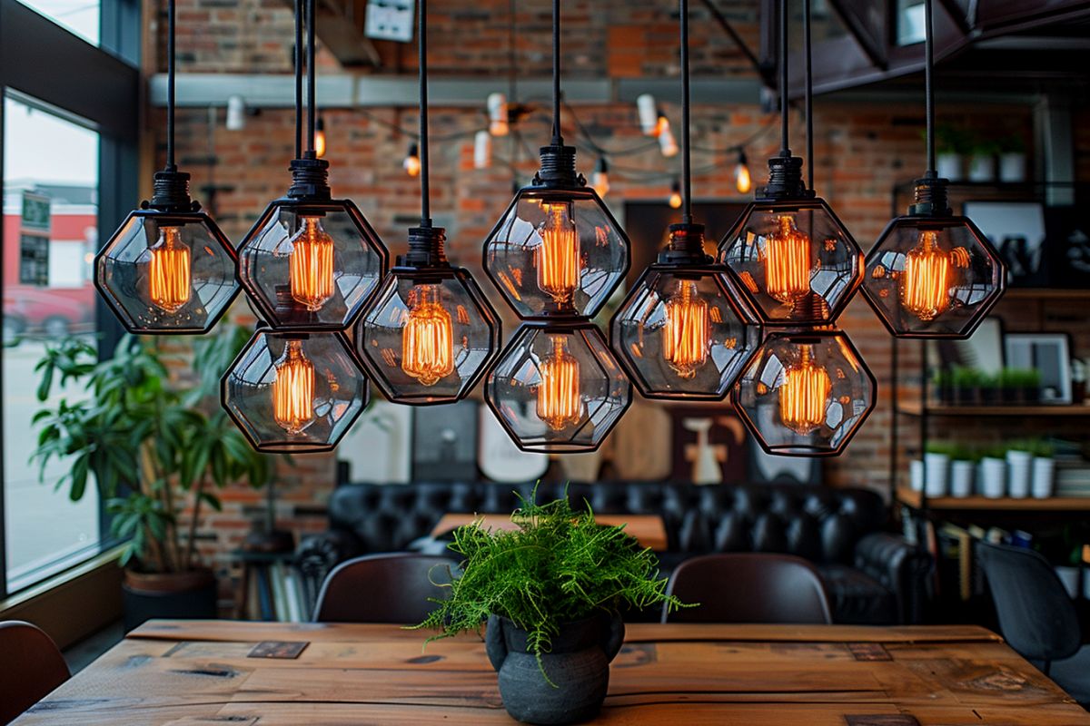 Lustres industriels pour un style loft